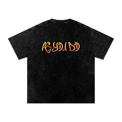 AYD - Oversized Graffiti Slogan Tee
