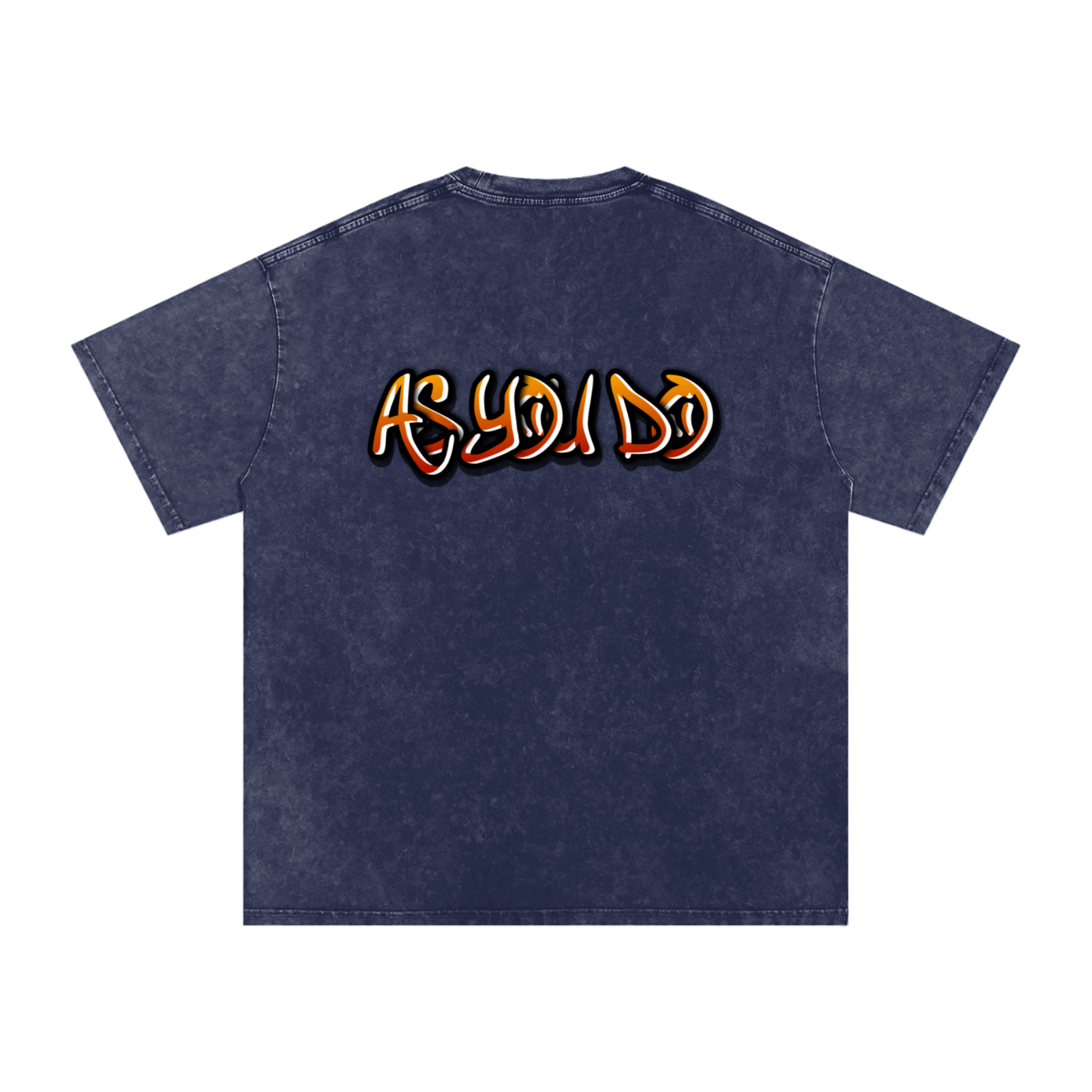 AYD - Oversized Graffiti Slogan Tee