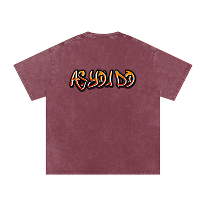 AYD - Oversized Graffiti Slogan Tee